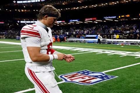 Jaxson Dart got first taste of Giants’ woeful culture of losing that he’s tasked with fixing