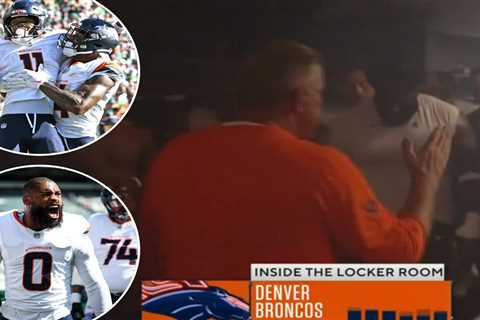 Why Broncos’ locker room was filled with smoke after win over Eagles