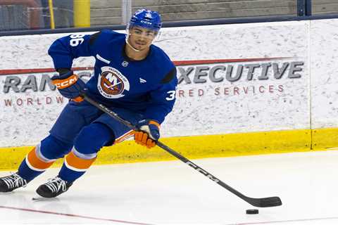 Isaiah George sent down to AHL as Islanders’ last cut