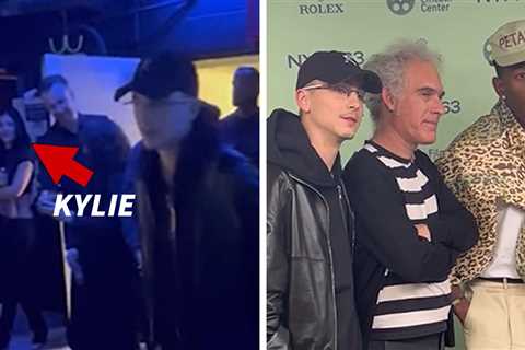 Kylie Jenner Supports Timothée Chalamet at 'Marty Supreme' Movie Premiere