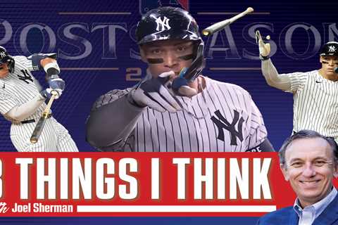 Joel Sherman’s 3 Things I Think: Aaron Judge’s tour de force