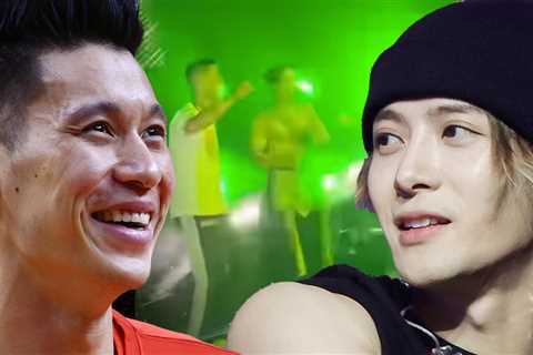 Jeremy Lin 'Twerks' Onstage At Jackson Wang Concert