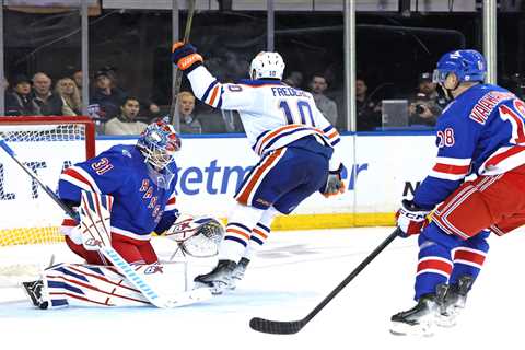 Rangers’ offensive futility reaches historic mark in shutout loss to Oilers