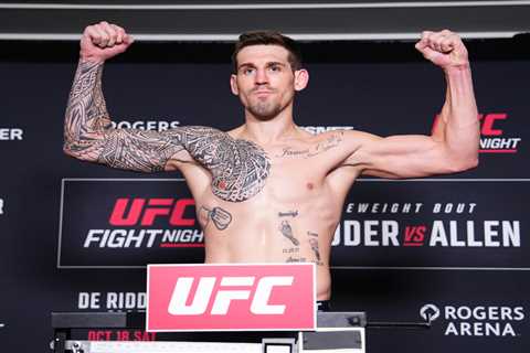 UFC Fight Night: de Ridder vs. Allen odds, predictions, best bets