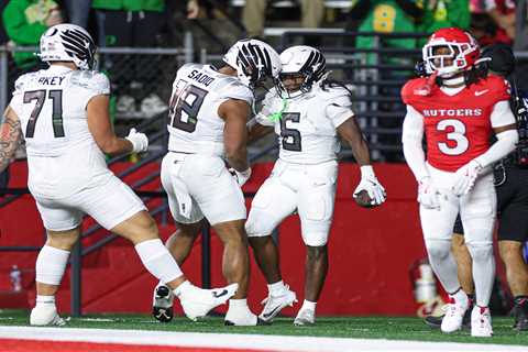 Rutgers suffers devastating blowout 56-10 loss to No. 8 Oregon