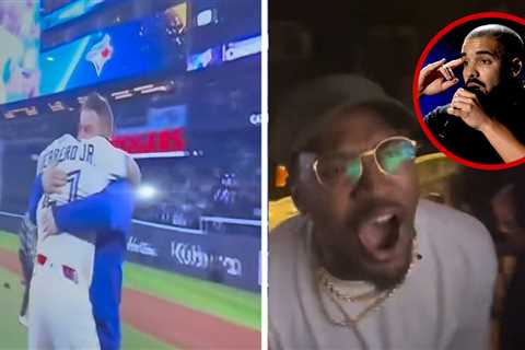 Drake and Friends Go Wild After Toronto Blue Jays Clinch World Series Berth
