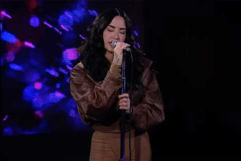 Watch Demi Lovato Mash Up 2 of Lady Gaga’s ‘Mayhem’ Tracks in Rocked-Out Cover