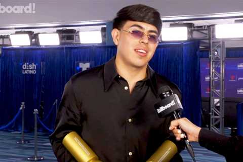 Óscar Maydon On the Success of “Tu Boda” | Billboard Latin Music Awards 2025