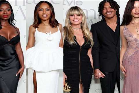 On the Scene at the 2025 InStyle Image Makers Awards: Olandria Carthen in Vintage Roberto Cavalli,..