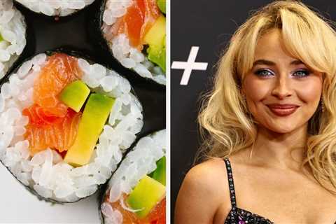 Build Your Dream Sushi Roll And I'll Recommend A Pop Princess To Listen To On Repeat This Weekend