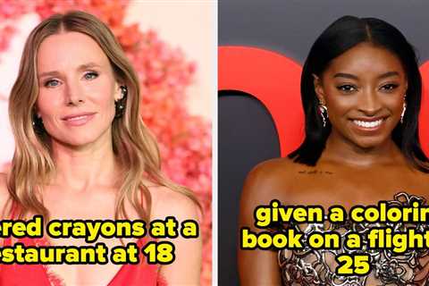 Kristen Bell Was Given Crayons In A Restaurant At Age 18, And More Short Celebrities Who Have Had..