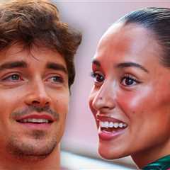 F1 Ferrari Driver Charles Leclerc Engaged To Model GF Alexandra Saint Mleux