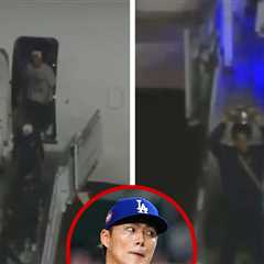 Los Angeles Dodgers Touch Down in L.A. After World Series Win