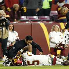 RGIII reacts to Jayden Daniels’ horrific injury with Dan Quinn question