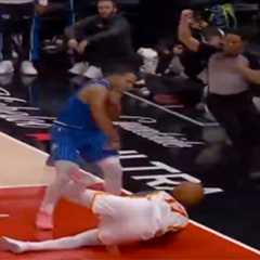 Magic star Desmond Bane ejected after throwing ball at Hawks foe in wild scene