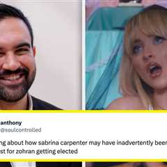 Here’s How Sabrina Carpenter Kind Of Kickstarted The Chain Reaction That Got Zohran Mamdani Elected ..