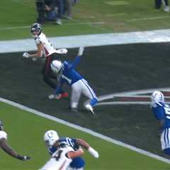 Sauce Gardner schooled by Drake London on late two-point play in Colts debut