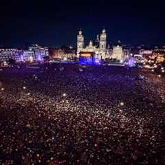 The Top 12 Most Attended Concerts in History at Mexico City’s Iconic Zócalo