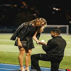 Giants star Darius Slayton engaged to track star girlfriend Anna Hall