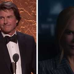 Tom Cruise's Oscar Speech Hilariously Similar to Nicole Kidman AMC Ad in Mash-Up