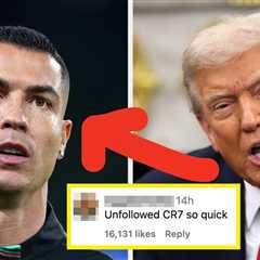 People Are Pissed At Cristiano Ronaldo For Having A Laugh With Donald Trump In This White House Clip