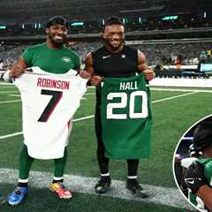 Breece Hall’s latest battle with pal Bijan Robinson comes with Jets intrigue
