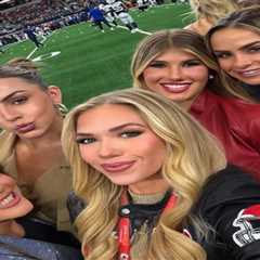 Chiefs heiress Gracie Hunt and Cavinder twins pose for sideline selfie in new post from Cowboys..