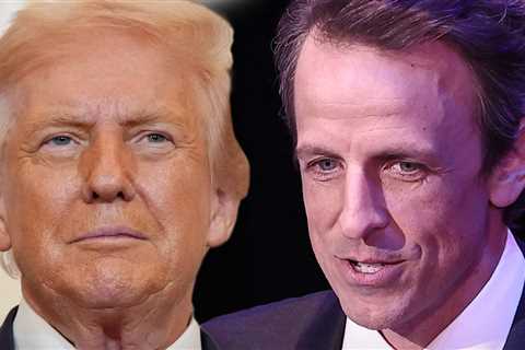 Donald Trump Suggests Seth Meyers' Jokes About Him Might Be Illegal