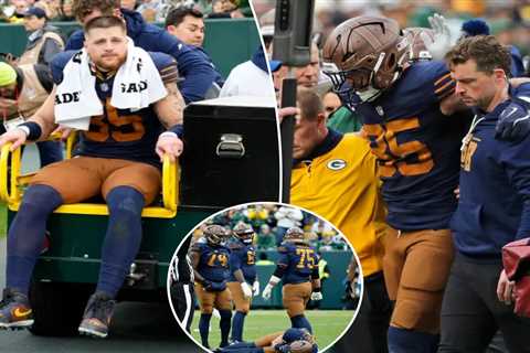 Tucker Kraft knee injury ‘doesn’t look good’ after being carted off as brutal Packers’ day gets..