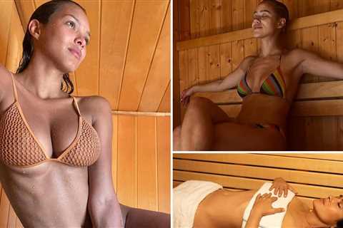 Sexy Stars Sweating It Out in Steamy Saunas!