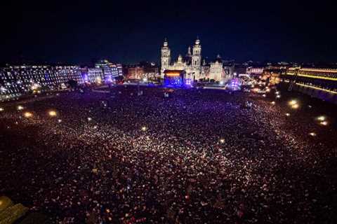 The Top 12 Most Attended Concerts in History at Mexico City’s Iconic Zócalo