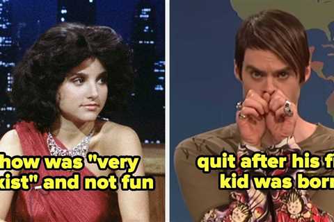 30 Former Saturday Night Live Cast Members Who Revealed Why They REALLY Left The Show