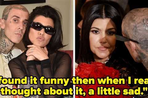 Travis Barker's List Of Favorite Things About Kourtney Kardashian Is Going Viral Because People..