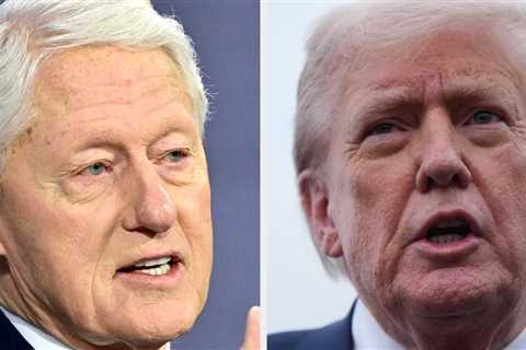After Trump Claimed He'd Launch An Investigation Into Bill Clinton And Jeffrey Epstein, Clinton..