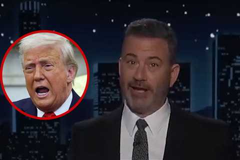 Jimmy Kimmel Reacts to Donald Trump Wanting Him Fired Again