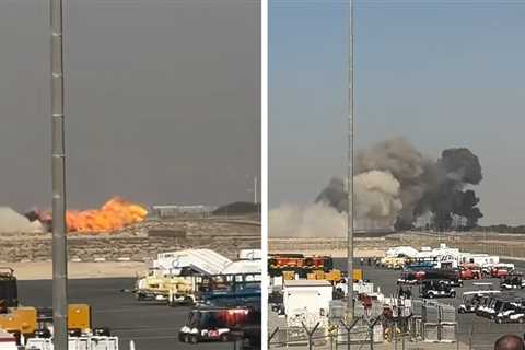 Fighter Jet Crashes in Huge Explosion at Dubai Air Show, on Video