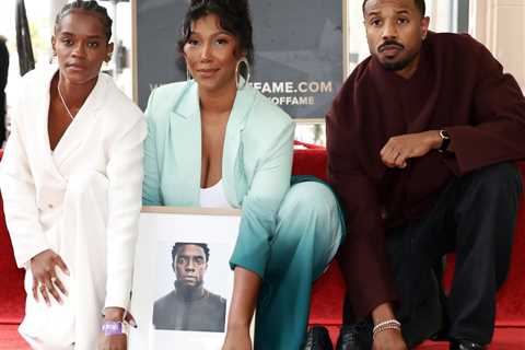 Chadwick Boseman Honored with Posthumous Hollywood Walk of Fame Star as Family and Friends..