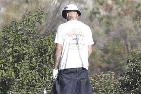 Justin Bieber Caught on Camera Relieving Himself in Golf Course Bushes