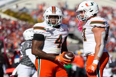 Miami rises, 6 and 7 teams flip in newest College Football Playoff rankings
