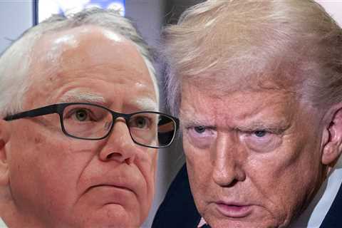Tim Walz Fires Back After Donald Trump Directs R-Word At Him