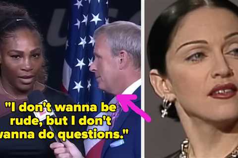 I Don't Want To Be Here: 30 Famous Women Who Did NOT Hold Back During Celeb Interviews, And Wow