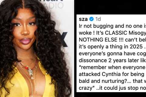 SZA Defended Cynthia Erivo Against Misogynoir Viral Videos Mocking Her Protecting Ariana Grande