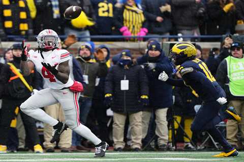 Ohio State’s controversial touchdown in win against Michigan causes stir on social media