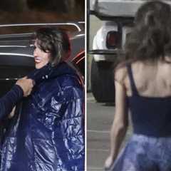 Bill Belichick Wraps Jordon Hudson In Coat After UNC Loss