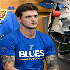 Blues’ Alexey Toropchenko burns legs during home accident in NHL’s latest bizarre off-ice injury
