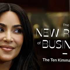 Kim Kardashian Teaching Business MasterClass With 'Ten Kimmandments'