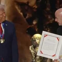 President Trump Awarded FIFA's New Peace Prize