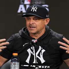 Aaron Boone weighs in on Yankees’ major left-field question