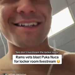 Puka Nacua’s Rams locker room livestream gets awkward — and fans aren’t happy