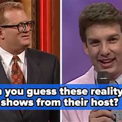 Can You Guess These TV Shows From The '90s And '00s From Their Host?